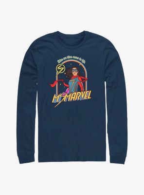 Marvel Ms. Retro MsMarvel Long-Sleeve T-Shirt