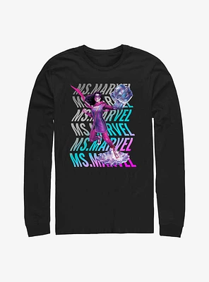 Marvel Ms. Wave Long-Sleeve T-Shirt