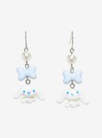 Cinnamoroll Blue Bow Earrings