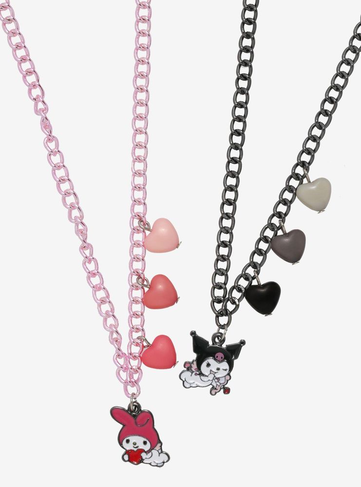 Matching My Melody And Kuromi Necklaces 2024 | favors.com