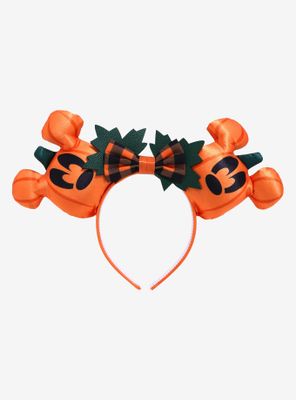 Disney Minnie Mouse Jack-O'Lantern Mouse Ears Headband - BoxLunch Exclusive