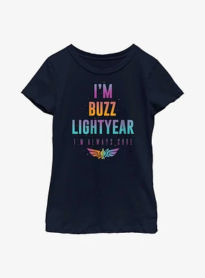 Disney Pixar Lightyear Being Buzz Youth Girls T-Shirt