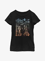 Disney Pixar Lightyear Ships Youth Girls T-Shirt