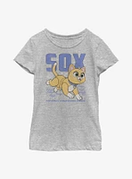 Disney Pixar Lightyear Sox Sketch Youth Girls T-Shirt