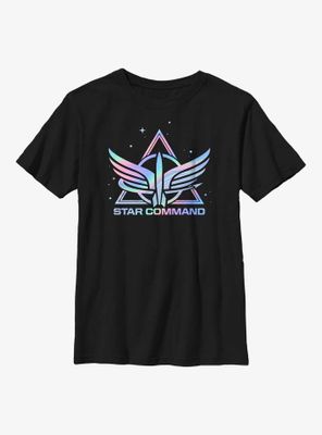 Disney Pixar Lightyear Star Command Rainbow Youth T-Shirt