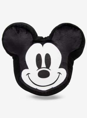 Disney Mickey Mouse Smiling Face Plush Squeaker Dog Toy