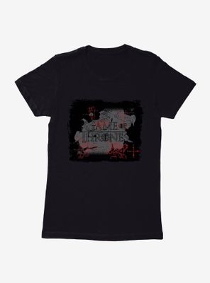 Game Of Thrones House Icons Womens T-Shirt