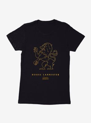 Game Of Thrones Lannister Sigil Womens T-Shirt