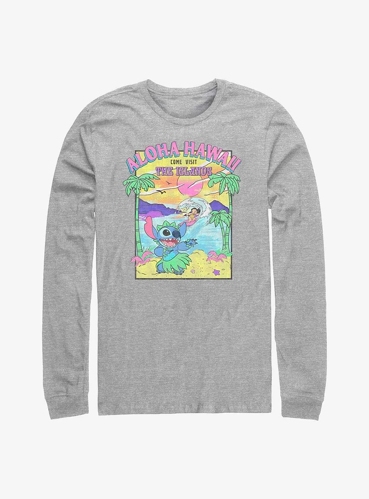 Disney Lilo & Stitch Visit The Islands Long Sleeve T-Shirt