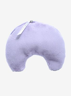 The Creme Shop Teddy Bag Plush Crescent Moon Cosmetic Bag