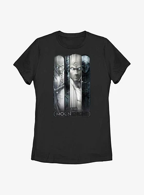 Marvel Moon Knight Glass Panels Womens T-Shirt