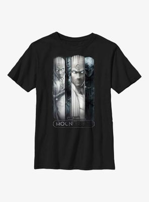 Marvel Moon Knight Glass Panels Youth T-Shirt