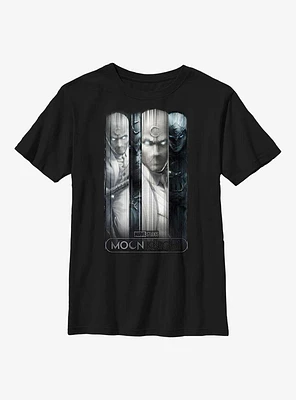 Marvel Moon Knight Glass Panels Youth T-Shirt
