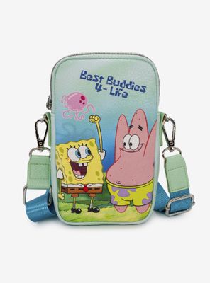 SpongeBob SquarePants SpongeBob And Patrick Star Best Buddies 4 Life Phone Bag Wallet