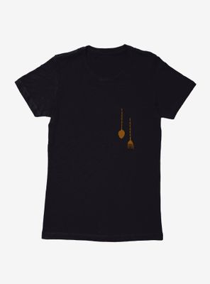 BL Creators: AAPI Month Hella Leah Wooden Spoon And Fork Womens T-Shirt