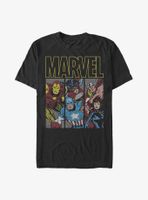 Marvel Avengers Tri Panel Heroes T-Shirt
