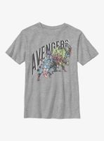 Marvel Avengers Pastel Group Youth T-Shirt