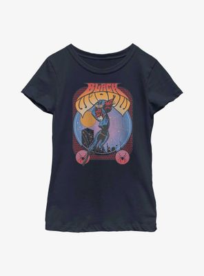 Marvel Black Widow Groovy Youth Girls T-Shirt