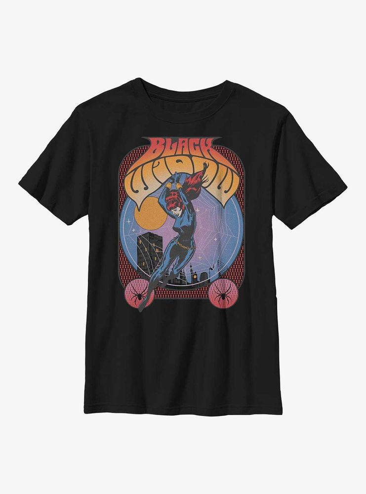 Marvel Black Widow Groovy Youth T-Shirt