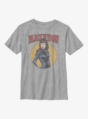 Marvel Black Widow Hero Pose Youth T-Shirt