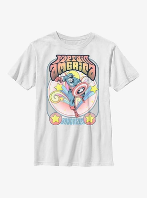 Marvel Captain America Groovy Youth T-Shirt