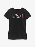 Marvel Tie-Dye Logo Youth Girls T-Shirt