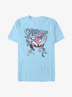 Marvel Spider-Man Comic Poses T-Shirt