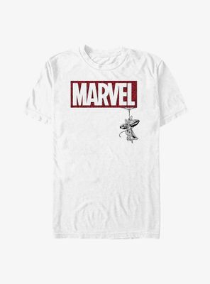 Marvel Spider-Man Spiderweb Logo T-Shirt