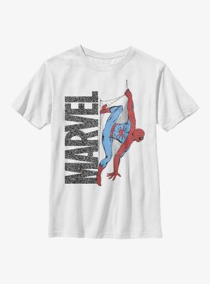 Marvel Spider-Man Logo Climb Youth T-Shirt