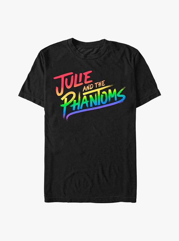 Julie and the Phantoms Rainbow Logo T-Shirt