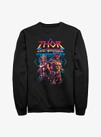 Marvel Thor: Love And Thunder Grunge Sweatshirt