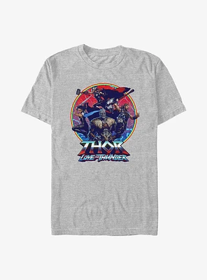 Marvel Thor: Love And Thunder Group Emblem T-Shirt