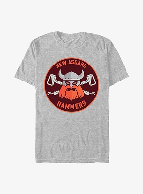 Marvel Thor: Love And Thunder Hammers Badge T-Shirt