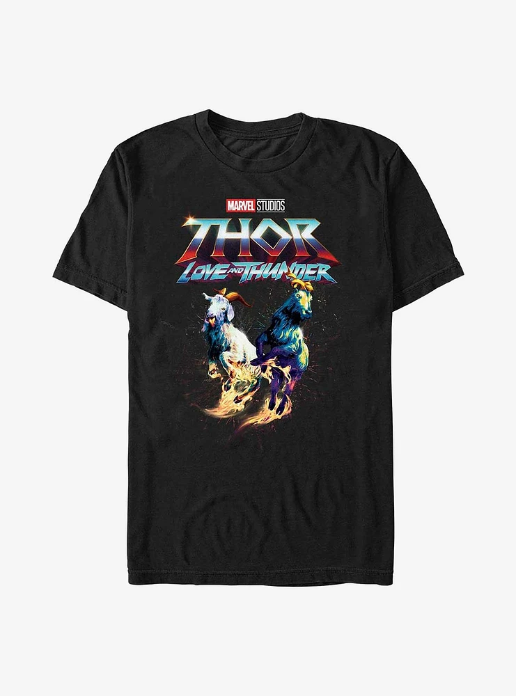 Marvel Thor: Love And Thunder Rainbow Goats T-Shirt