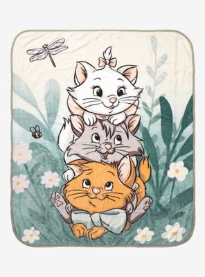 Disney The Aristocats Kittens Floral Throw - BoxLunch Exclusive