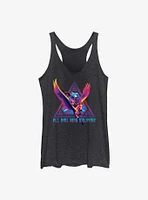 Marvel Thor: Love And Thunder Valkyrie Triangle Badge Girl's Tank