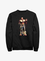 Marvel Thor: Love And Thunder Splatter Paint Sweatshirt