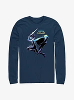 Marvel Thor: Love And Thunder Valkyrie Hero Shot Long Sleeve T-Shirt