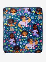 Disney Encanto Madrigal Family Floral Throw