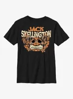 Disney Nightmare Before Christmas Psychobilly Tiki Jack Youth T-Shirt