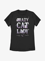 Disney The Aristocats Crazy Cat Lady Womens T-Shirt