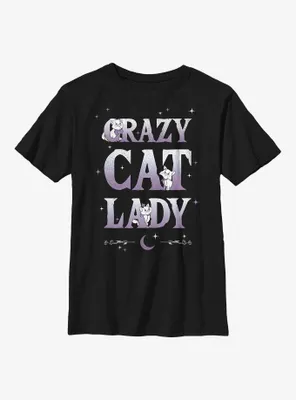 Disney The Aristocats Crazy Cat Lady Youth T-Shirt
