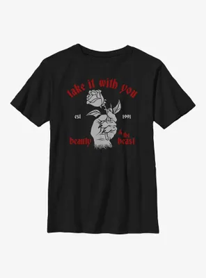 Disney Beauty And The Beast With You Youth T-Shirt