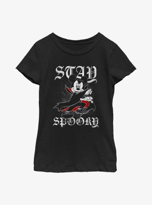 Disney Mickey Mouse Spooky Vampire Youth Girls T-Shirt