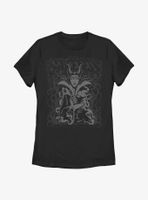Disney Villains The Sorceress Thorns Womens T-Shirt