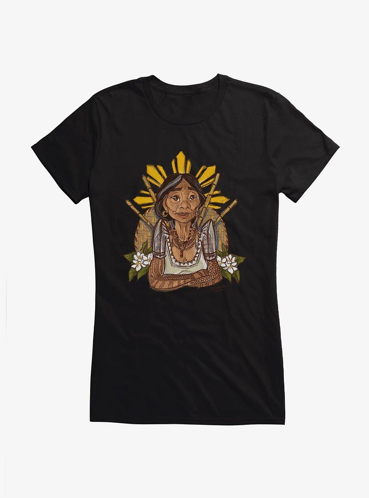 Asian American & Pacific Islander Heritage  HT Creators: Hella Leah Tatted Lola Girls T-Shirt