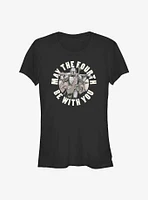 Star Wars The Mandalorian May Fourth Be With You Girls T-Shirt