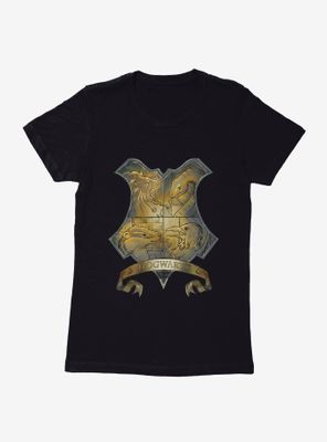 Harry Potter Hogwarts Crest Illustrated Womens T-Shirt