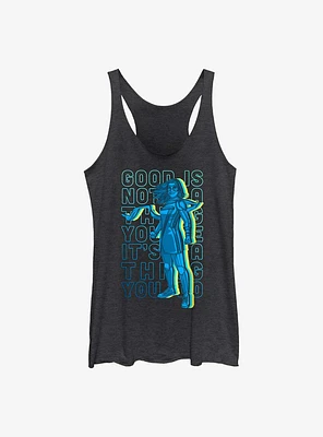 Marvel Ms. Do Good Stack GIrls Raw Edge Tank