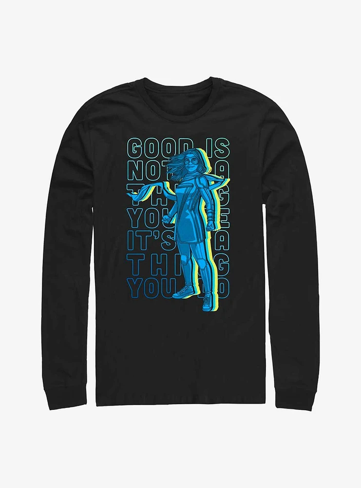 Marvel Ms. Do Good Stack Long-Sleeve T-Shirt